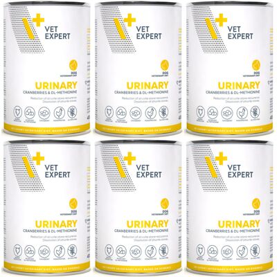 VETEXPERT Urinary Kurczak - mokra karma dla psa - 6x400g VETEXPERT Urinary Kurczak - mokra karma dla psa - 6x400g