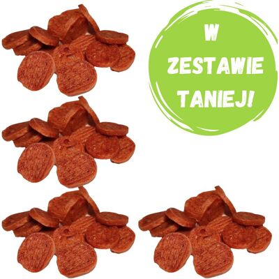 PETITTO Talarki z kaczką i kurczakiem - przysmak dla psa - 4x500g PETITTO Talarki z kaczką i kurczakiem - przysmak dla psa - 4x500g