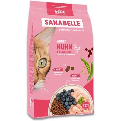 Bosch Sanabelle Life Adult Chicken & blueberries - sucha karma dla kota - 8kg Bosch Sanabelle Life Adult Chicken & blueberries - sucha karma dla kota - 8kg