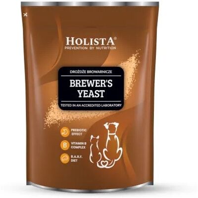 HOLISTA Drożdże browarnicze - suplementy dla psa i kota - 800g HOLISTA Drożdże browarnicze - suplementy dla psa i kota - 800g