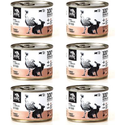 3COTY 26. Indyk i królik - mokra karma dla kota - 6x180g 3COTY 26. Indyk i królik - mokra karma dla kota - 6x180g