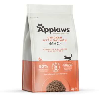 APPLAWS Kurczak i łosoś - sucha karma dla kota - 2kg APPLAWS Kurczak i łosoś - sucha karma dla kota - 2kg