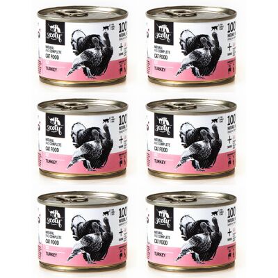 3COTY 07. Indyk - mokra karma dla kota - 6x180g 3COTY 07. Indyk - mokra karma dla kota - 6x180g