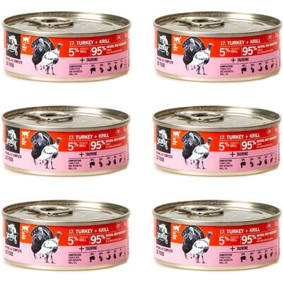 3COTY Indyk z krylem - mokra karma dla kota - 6x80g 3COTY Indyk z krylem - mokra karma dla kota - 6x80g