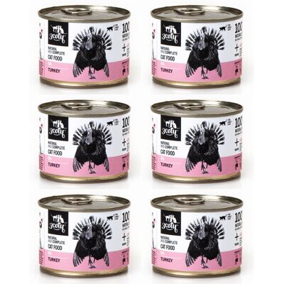 3COTY 04. Indyk - mokra karma dla kota - 6x180g 3COTY 04. Indyk - mokra karma dla kota - 6x180g