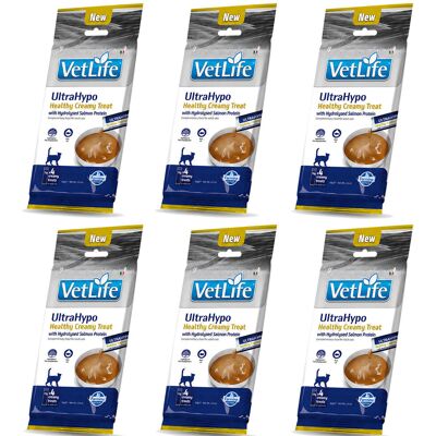 FARMINA Vet Life Cat Ultrahypo Creamy treat with Salmon box mono – przysmak dla kota – 6x(4x15g) FARMINA Vet Life Cat Ultrahypo Creamy treat with Salmon box mono – przysmak dla kota – 6x(4x15g)