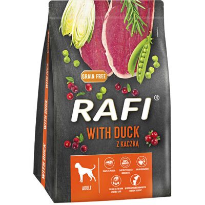 Dolina Noteci RAFI Adult z kaczką - sucha karma dla psa - 3kg Dolina Noteci RAFI Adult z kaczką - sucha karma dla psa - 3kg