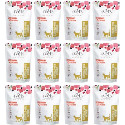 4VETS Natural Urinary Non-struvite - mokra karma dla kota - 12x85g 4VETS Natural Urinary Non-struvite - mokra karma dla kota - 12x85g