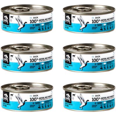 3COTY Kaczka - mokra karma dla kota - 6x80g 3COTY Kaczka - mokra karma dla kota - 6x80g