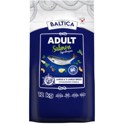 BALTICA Excellent Hypoallergenic Adult Duże i olbrzymie rasy Mono Łosoś - sucha karma dla psa - 12kg BALTICA Excellent Hypoallergenic Adult Duże i olbrzymie rasy Mono Łosoś - sucha karma dla psa - 12kg