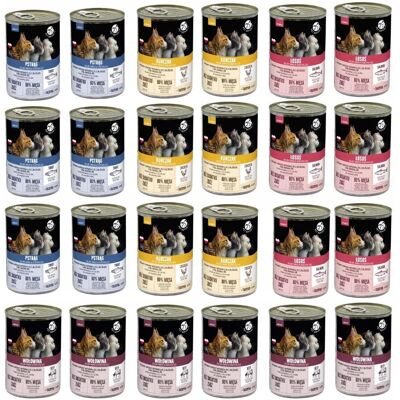 PetRepublic PET REPUBLIC KAWAŁKI MIĘSA W SOSIE mix - mokra karma dla kota - 24x400g PetRepublic PET REPUBLIC KAWAŁKI MIĘSA W SOSIE mix - mokra karma dla kota - 24x400g