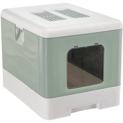 FERPLAST Sahara Green - kuweta dla kota - 52 x 39 x 40cm FERPLAST Sahara Green - kuweta dla kota - 52 x 39 x 40cm
