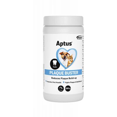 Aptus Plaque Buster - Higiena jamy ustnej dla psów i kotów 200 g Aptus Plaque Buster - Higiena jamy ustnej dla psów i kotów 200 g