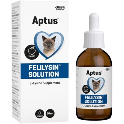 Aptus Felilysin Solution - Suplement L-lizyny dla kotów 50 ml Aptus Felilysin Solution - Suplement L-lizyny dla kotów 50 ml