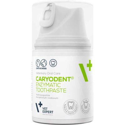 VETEXPERT Caryodent Enzymatic Toothpaste - enzymatyczna pasta do zębów dla psa i kota - 50 ml VETEXPERT Caryodent Enzymatic Toothpaste - enzymatyczna pasta do zębów dla psa i kota - 50 ml