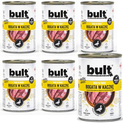 BULT Bogata w kaczkę - mokra karma dla psa - 6x800g BULT Bogata w kaczkę - mokra karma dla psa - 6x800g