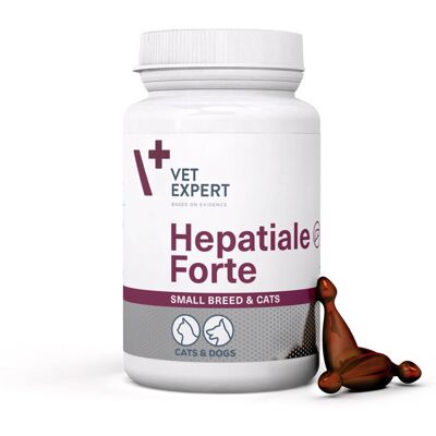 VETEXPERT Hepatiale forte Small breed - suplementy dla psa i kota - 40 kapsułek VETEXPERT Hepatiale forte Small breed - suplementy dla psa i kota - 40 kapsułek