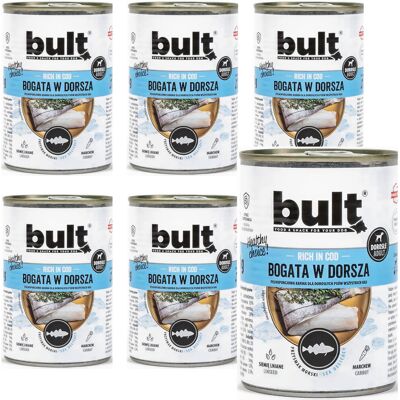 BULT Bogata w dorsza - mokra karma dla psa - 6x800g BULT Bogata w dorsza - mokra karma dla psa - 6x800g