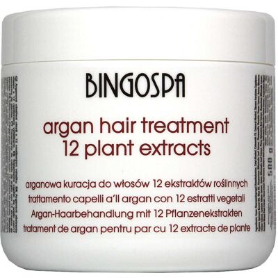 Arganowa kuracja do włosów 500 g BINGOSPA Arganowa kuracja do włosów 500 g BINGOSPA