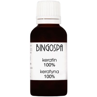 ZWIĘKSZA OBJĘTOŚĆ WŁOSÓW Keratyna 100% BINGOSPA 30 ml ZWIĘKSZA OBJĘTOŚĆ WŁOSÓW Keratyna 100% BINGOSPA 30 ml
