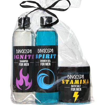 BINGOSPA NA PREZENT DLA MĘŻCZYZNY ZESTAW - ŻEL - SZAMPON - SÓL FOR MEN BINGOSPA NA PREZENT DLA MĘŻCZYZNY ZESTAW - ŻEL - SZAMPON - SÓL FOR MEN