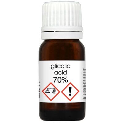 Kwas glikolowy 70% ph 0,1 BINGOSPA 10 ml Kwas glikolowy 70% ph 0,1 BINGOSPA 10 ml