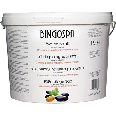 Sól do pielęgnacji stóp ze skłonnościami do grzybicy i pękania między palcami 12,5 kg BINGOSPA Sól do pielęgnacji stóp ze skłonnościami do grzybicy i pękania między palcami 12,5 kg BINGOSPA