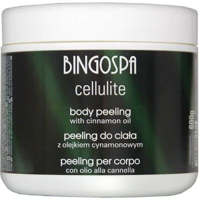 BINGOSPA CELLULITE Peeling do ciała z olejkiem cynamonowym 600 g BINGOSPA CELLULITE Peeling do ciała z olejkiem cynamonowym 600 g
