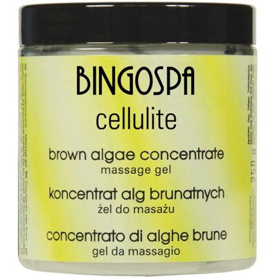 BINGOSPA CELLULITE Koncentrat alg brunatnych do masażu 0,25 kg BINGOSPA CELLULITE Koncentrat alg brunatnych do masażu 0,25 kg