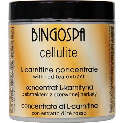 BINGOSPA CELLULITE Koncentrat L-karnityna z ekstraktem z czerwonej herbaty 250 g BINGOSPA CELLULITE Koncentrat L-karnityna z ekstraktem z czerwonej herbaty 250 g