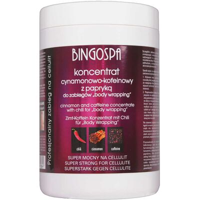 BINGOSPA Koncentrat cynamon-kofeina z papryką - Bardzo mocny 1000ml BINGOSPA Koncentrat cynamon-kofeina z papryką - Bardzo mocny 1000ml