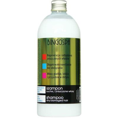 Kolagen-szampon do mycia i pielęgnacji włosów 500 ml z olejkiem babassu BINGOSPA Kolagen-szampon do mycia i pielęgnacji włosów 500 ml z olejkiem babassu BINGOSPA