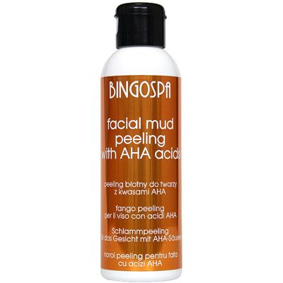 Peeling błotny do twarzy z kwasami AHA BINGOSPA Peeling błotny do twarzy z kwasami AHA BINGOSPA