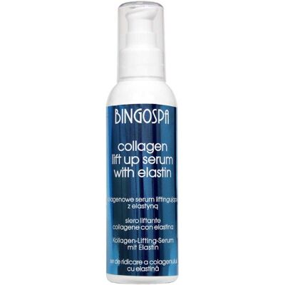 Kolagenowe serum 135 gram liftingujące z elastyną na noc BINGOSPA Kolagenowe serum 135 gram liftingujące z elastyną na noc BINGOSPA