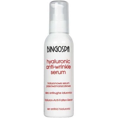 Hialuronowe serum przeciwzmarszczkowe 135 g BINGOSPA Hialuronowe serum przeciwzmarszczkowe 135 g BINGOSPA