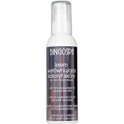 Krem wyrównujący koloryt do cery naczynkowej 135 g BINGOSPA Krem wyrównujący koloryt do cery naczynkowej 135 g BINGOSPA