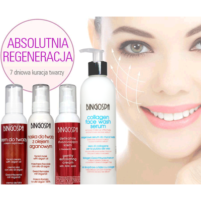 Intensywna kuracja twarzy "Absolutna Regeneracja" BINGOSPA Intensywna kuracja twarzy "Absolutna Regeneracja" BINGOSPA