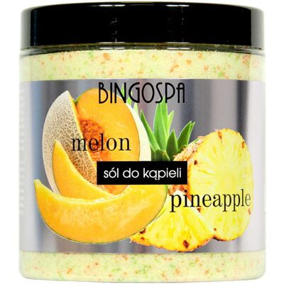 Melon & Pineapple sól do kąpieli 900 g BINGOSPA Melon & Pineapple sól do kąpieli 900 g BINGOSPA