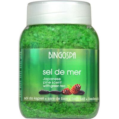 Sel de Mer Leśna z ekstraktem z zielonej herbaty 1350 g BINGOSPA Sel de Mer Leśna z ekstraktem z zielonej herbaty 1350 g BINGOSPA