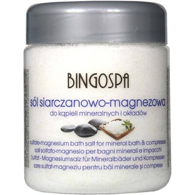Sól siarczanowo-magnezowa BINGOSPA 600 g Sól siarczanowo-magnezowa BINGOSPA 600 g