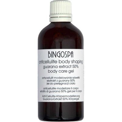 BINGOSPA CELLULIT LIPOLIZA Ekstrakt z guarany 50% Żel do pielęgnacji ciała 100 ml BINGOSPA CELLULIT LIPOLIZA Ekstrakt z guarany 50% Żel do pielęgnacji ciała 100 ml