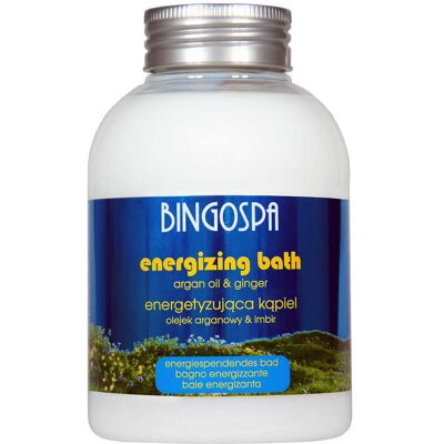 BINGOSPA Energetyzująca kąpiel olejek arganowy i imbir 500 ml BINGOSPA Energetyzująca kąpiel olejek arganowy i imbir 500 ml