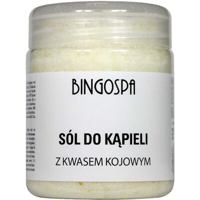 Sól do kąpieli z kwasem kojowym 550 g BINGOSPA Sól do kąpieli z kwasem kojowym 550 g BINGOSPA