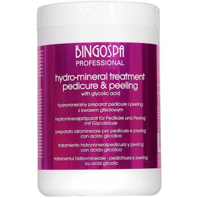 Hydromineralny preparat pedicure & peeling BINGOSPA Professional Hydromineralny preparat pedicure & peeling BINGOSPA Professional
