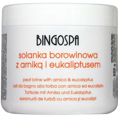 Solanka borowinowa z arniką i eukaliptusem BINGOSPA Solanka borowinowa z arniką i eukaliptusem BINGOSPA