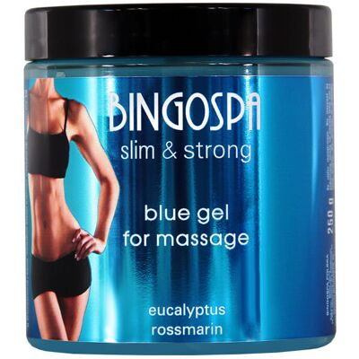 BÓL MIĘŚNI STAWÓW Żel niebieski z eukaliptusem i rozmarynem BINGOSPA slim & strong BÓL MIĘŚNI STAWÓW Żel niebieski z eukaliptusem i rozmarynem BINGOSPA slim & strong