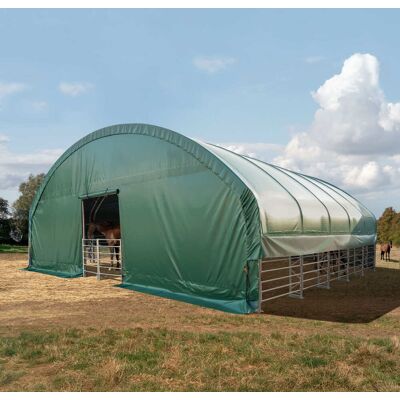 TOOLPORT 10x10m namiot dla bydła, Plandeka PVC, ciemnozielony, podłoże ziemia - (330706) TOOLPORT 10x10m namiot dla bydła, Plandeka PVC, ciemnozielony, podłoże ziemia - (330706)