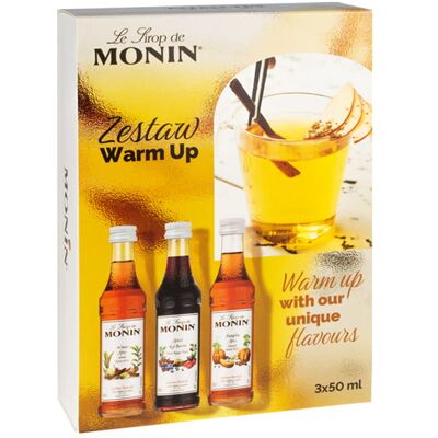 Monin Warm Up Set Mini 3 x 50ml Monin Warm Up Set Mini 3 x 50ml