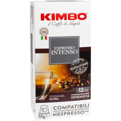 Kimbo Intenso Nespresso 10 x 10 kapsułek Kimbo Intenso Nespresso 10 x 10 kapsułek