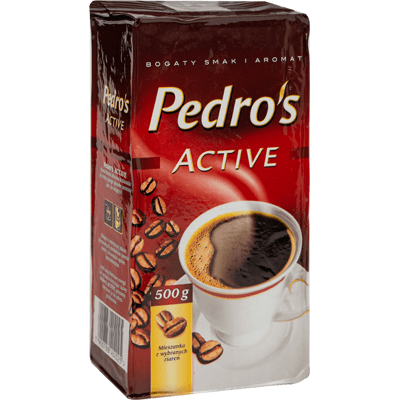 Kawa Pedro - Kawa Mielona 500g - Bogaty i Zrównoważony Smak Kawa Pedro - Kawa Mielona 500g - Bogaty i Zrównoważony Smak